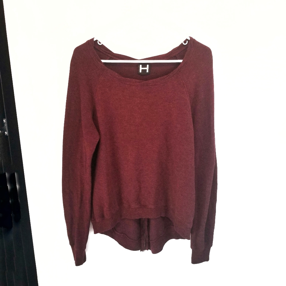 NEW (NWOT) ANTHROPOLOGIE H by Bordeaux Sweater